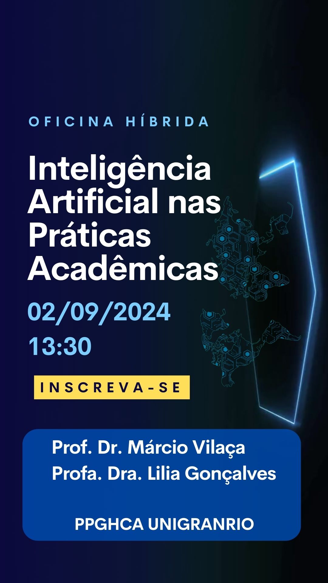 Oficina Inteligência Artificial em Práticas Acadêmicas