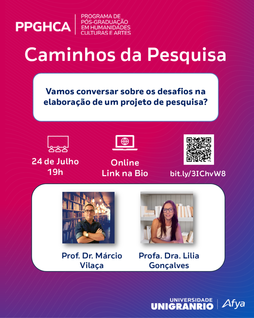 Caminhos da Pesquisa- Cartaz da Oficina